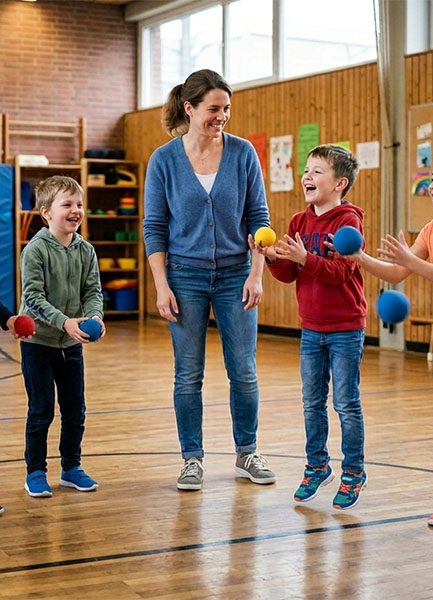 Gruppentraining für Teamgeist und Motivation Gruppentraining für Kinder bei Kerstin von Fintel